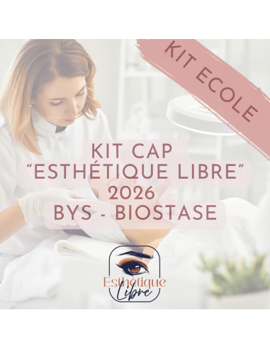 KIT CAP COMPLET MGE - ECOLE ESTHETIQUE LIBRE 2025 BYS